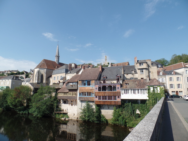 Rivier bij Argenton sur Creuse